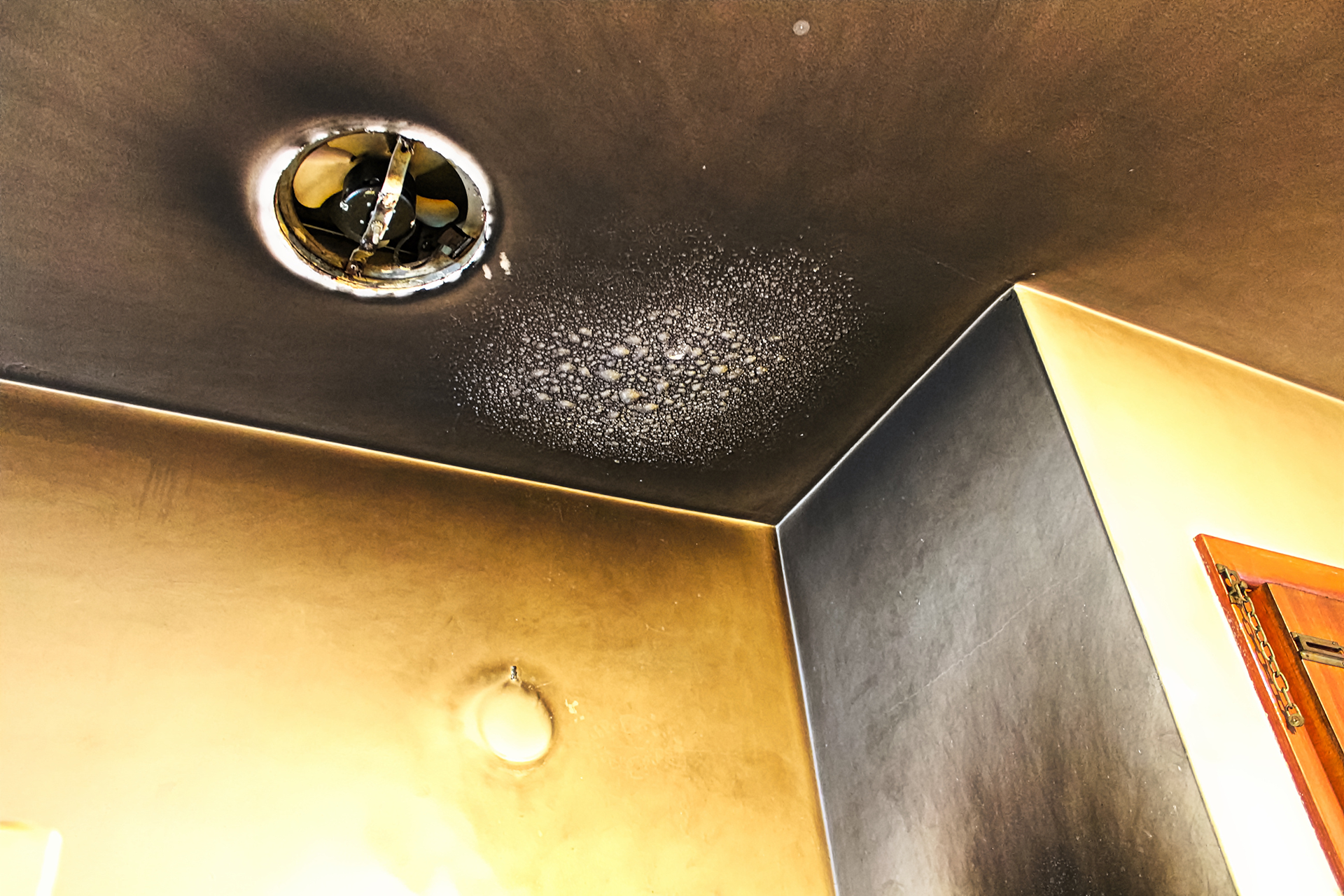 Technicians performing fire damage cleanup and odor removal